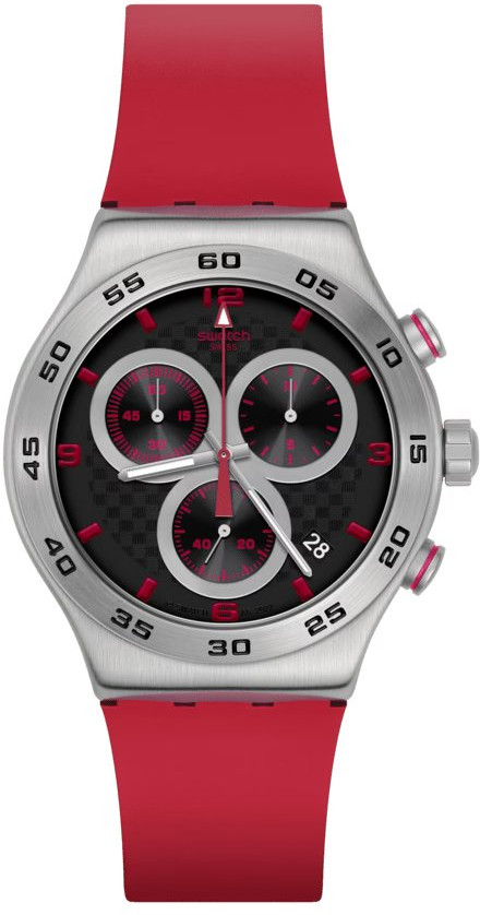 Swatch Crimson Carbonic Red YVS524 - Hodinky Swatch