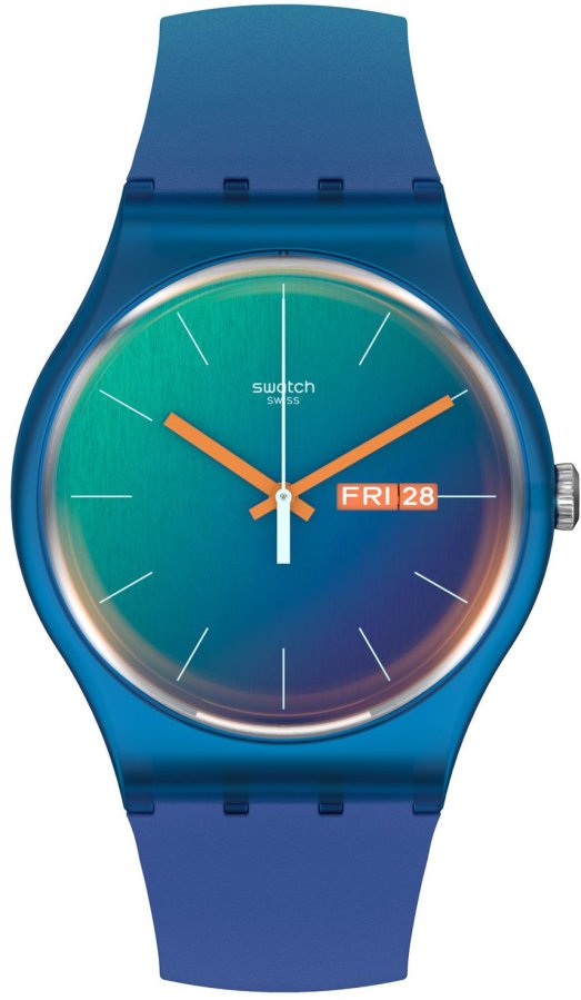 Swatch Fade To Teal SO29N708 - Hodinky Swatch
