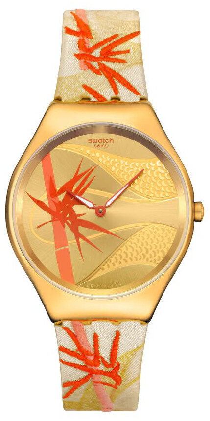 Swatch Golden Red Bamboo SYXZ105 Swatch Golden Red Bamboo SYXZ105 - Hodinky Swatch