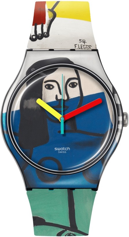 Swatch Tate Gallery Collection Leger`s Two Women Holding Flowers SUOZ363 Swatch Tate Gallery Collection Leger`s Two Women Holding Flowers SUOZ363 - Hodinky Swatch