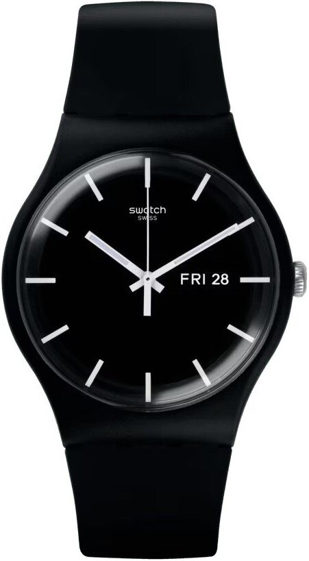 Swatch Mono Black SO29B704 Swatch Mono Black SO29B704 - Hodinky Swatch