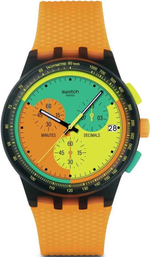Swatch Neon Signal Flag SUSB422 - Hodinky Swatch