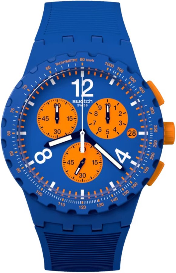 Swatch Primarily Blue SUSN419 - Hodinky Swatch