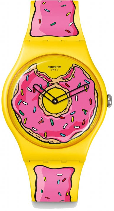 Swatch The Simpsons Seconds Of Sweetness SO29Z134 - Hodinky Swatch