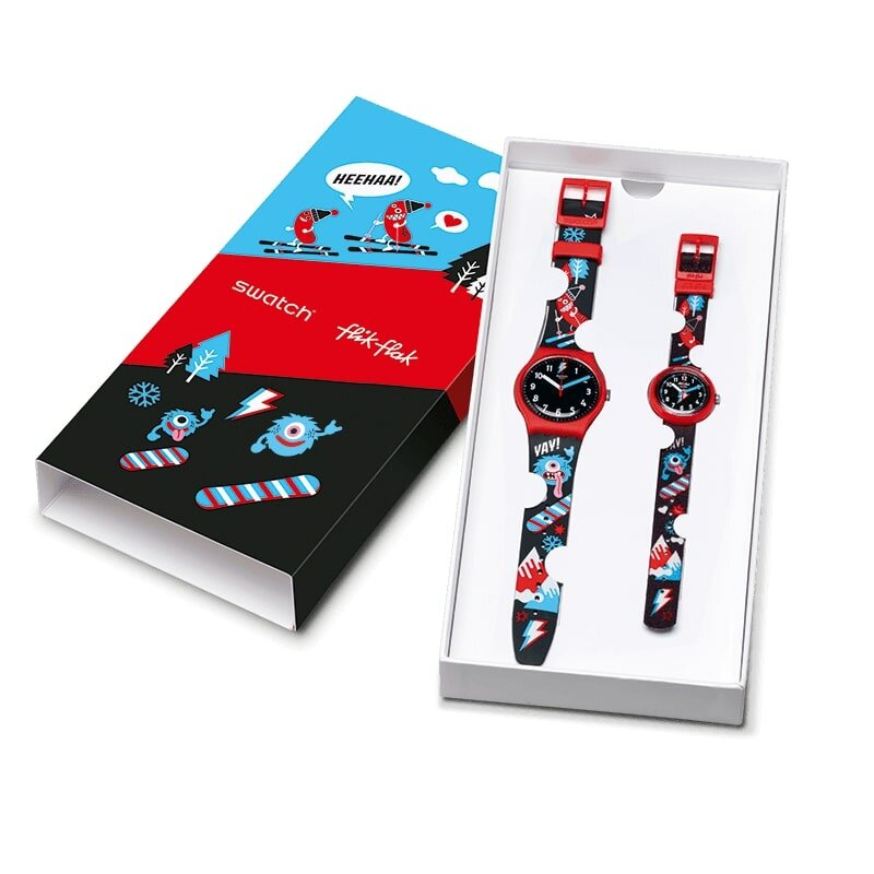 Swatch SET Time Together + dětské hodinky SZS38 - Hodinky Swatch