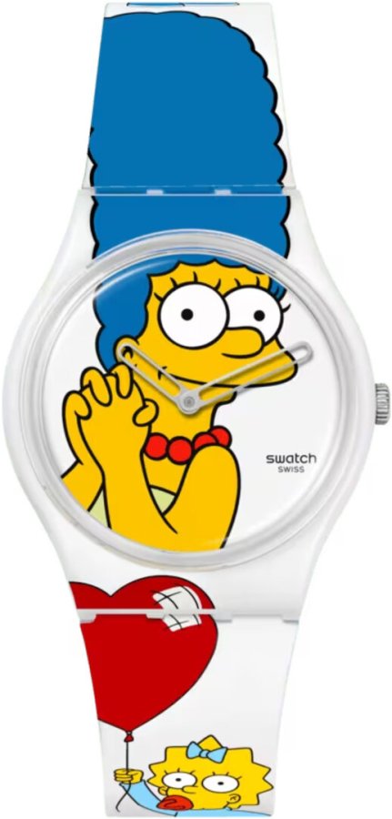 Swatch The Simpsons Marge Best. Mom. Ever. SO28Z116 - Hodinky Swatch