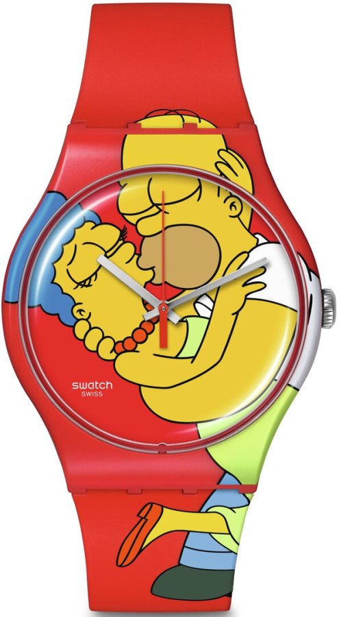 Swatch The Simpsons Sweet Embrace SO29Z120 - Hodinky Swatch