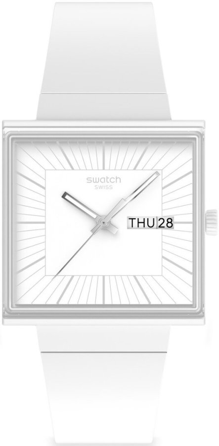 Swatch What If…All White? SO34W700 - Hodinky Swatch