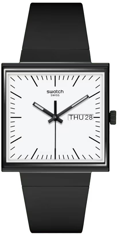 Swatch What If…Black? SO34B700 - Hodinky Swatch