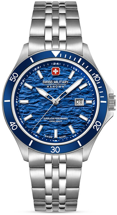 Swiss Military Hanowa Flagship Elements Water SMWGH0006701 Swiss Military Hanowa Flagship Elements Water SMWGH0006701 - Hodinky Swiss Military Hanowa
