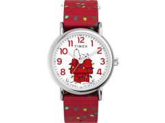 Timex Peanuts Weekender x Peanuts Holiday TW2W808006B