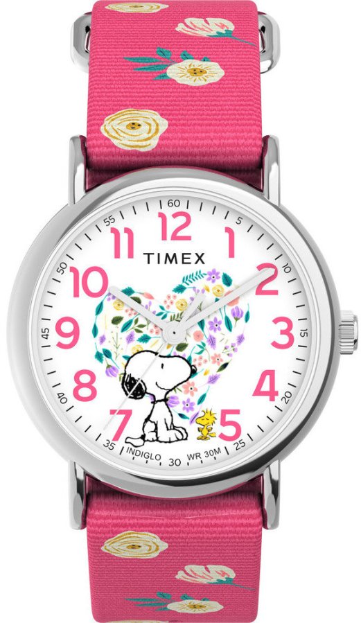 Timex Peanuts TW2W831006B - Hodinky Timex