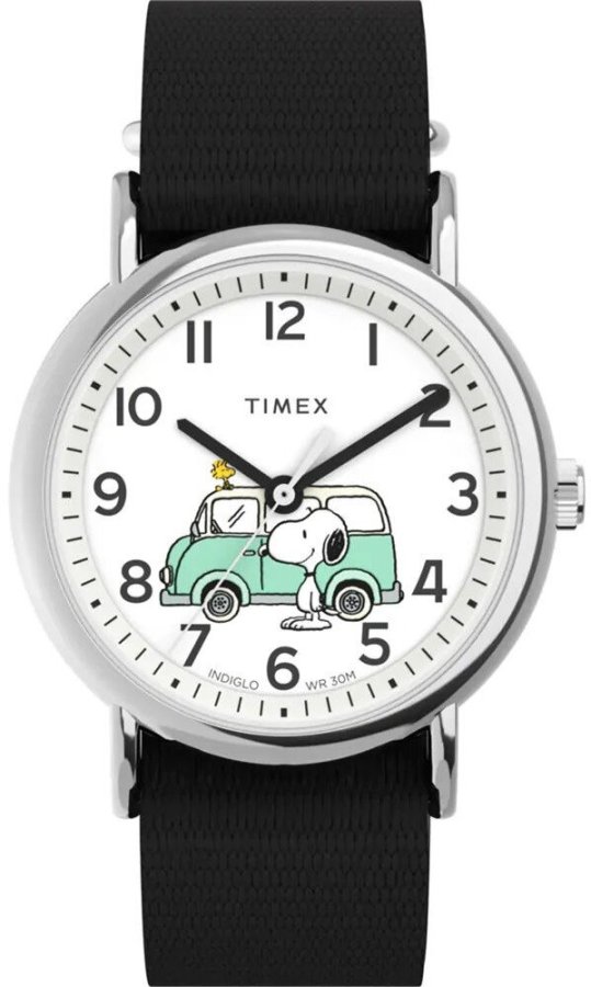 Timex Peanuts Weekender TW2Y118006B - Hodinky Timex