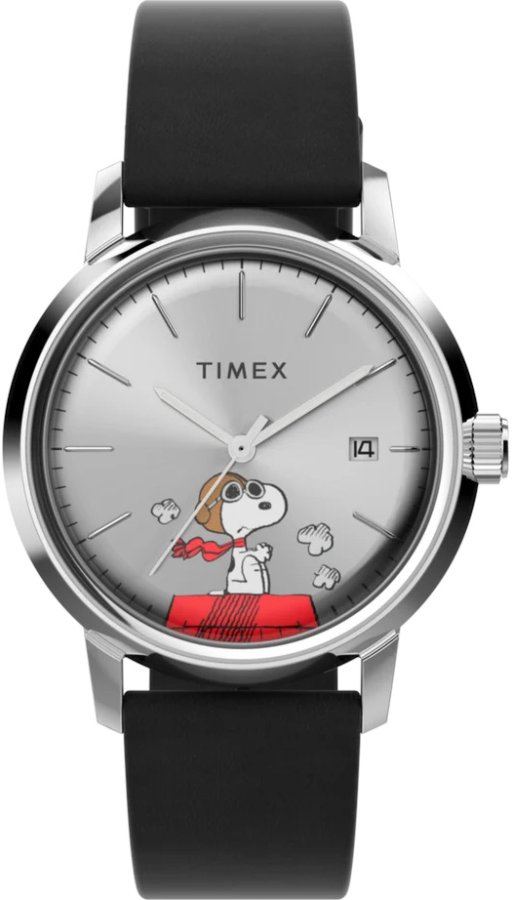 Timex Peanuts x Marlin Automatic Snoopy Flying Ace TW2W496007U