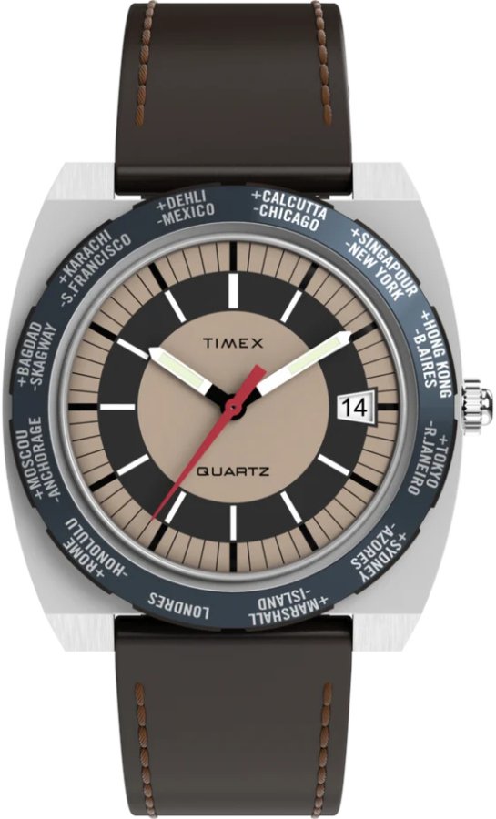 Timex Q 1972 World Time TW2Y31300UK