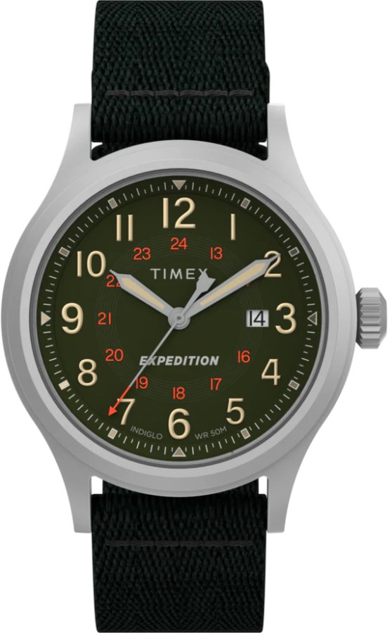 Timex Expedition Sierra Recycled Materials Fabric TW2V65700 - Hodinky Timex