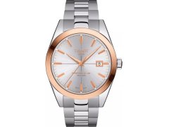 Tissot Gentleman Powermatic 80 Silicium 18K Gold Bezel T927.407.41.031.00