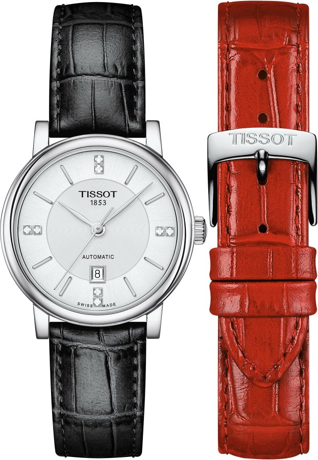 Tissot Carson Automatic Diamonds SET T122.207.16.036.01 - Hodinky Tissot
