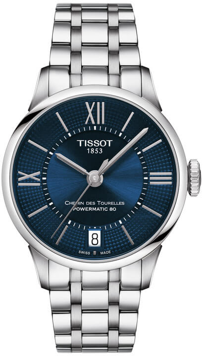 Tissot T-Classic Chemin des Tourrelles Powermatic 80 Lady T099.207.11.048.00 - Hodinky Tissot