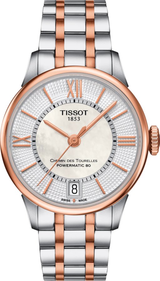 Tissot T-Classic Chemin des Tourrelles Powermatic 80 Lady T099.207.22.118.02 - Hodinky Tissot