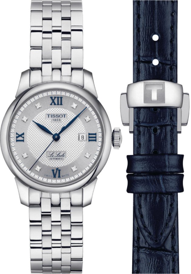Tissot Le Locle Automatic Lady T006.207.11.036.01 20th Anniversary Edition (+ náhradní řemínek) - Hodinky Tissot