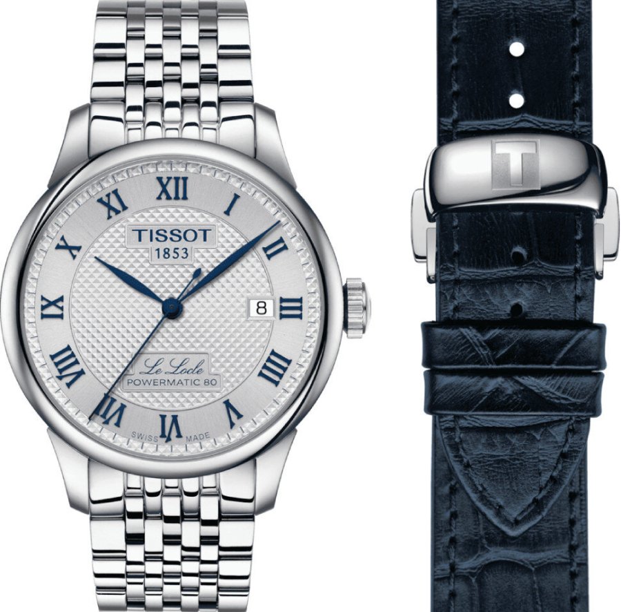 Tissot Le Locle Automatic T006.407.11.033.03 20th Anniversary Edition (+ náhradní řemínek) T006.407.11.033.03 Tissot Le Locle Automatic T006.407.11.033.03 20th Anniversary Edition (+ náhradní řemínek) T006.407.11.033.03 - Hodinky Tissot