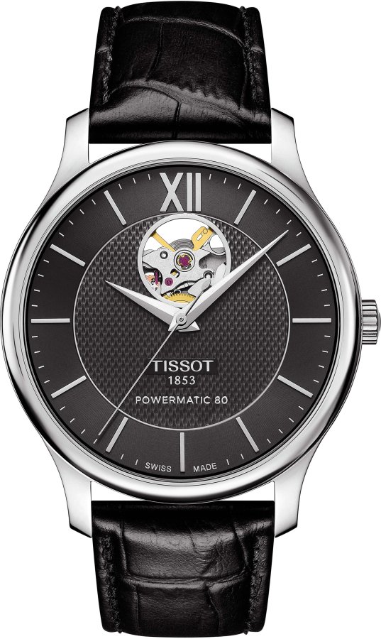 Tissot T-Classic Open Heart Powermatic 80 T063.907.16.058.00 - Hodinky Tissot