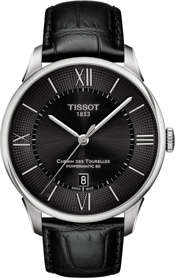 Tissot T-Classic Chemin des Tourelles Powermatic 80 T099.407.16.058.00 - Hodinky Tissot