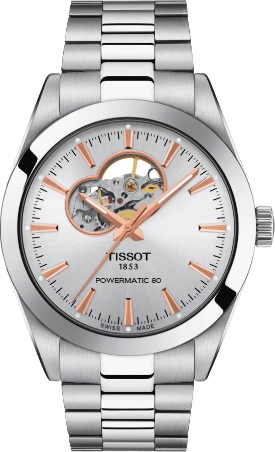 Tissot Gentleman Powermatic 80 Open Heart T127.407.11.031.01 - Hodinky Tissot