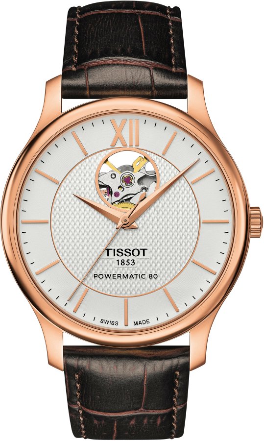 Tissot Tradition Automatic Open Heart T063.907.36.038.00 - Hodinky Tissot