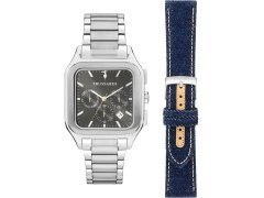 Trussardi Dárkový set T-Quadro R2453177001 + řemínek