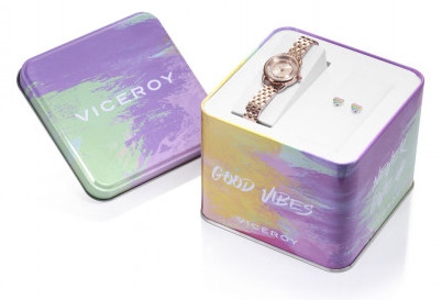 Viceroy Dárkový set dětské hodinky Sweet + náušnice 401012-98 - Hodinky Viceroy