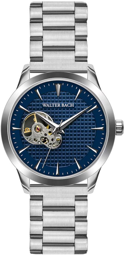 Walter Bach Kronach Automatic Silver Solid Steel Watch WBX-4220 - Hodinky Walter Bach