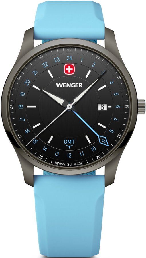 Wenger City GMT Quartz 01.1442.103 - Hodinky Wenger