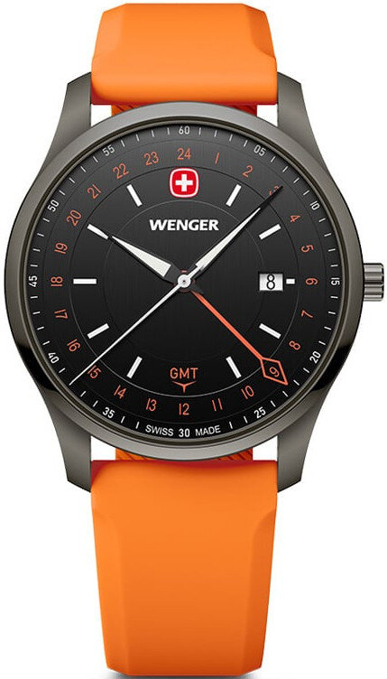Wenger City GMT Quartz 01.1442.104 - Hodinky Wenger