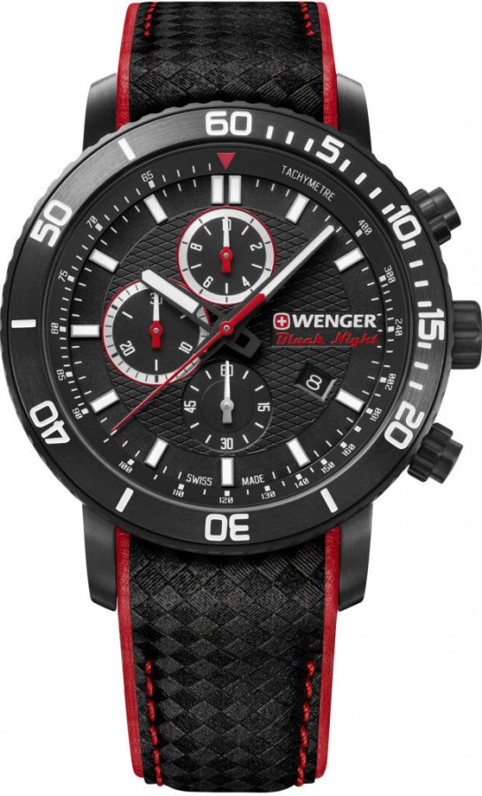 Wenger Roadster Black Night 01.1843.109 - Hodinky Wenger