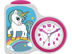 Budíky JVD Dětský budík s&nbsp;plynulým chodem SRP163.2