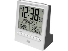 Budíky JVD Rádiem řízený digitální budík s&nbsp;teploměrem RB9299.1