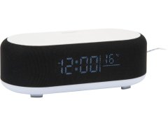 Budíky Karlsson Budík s&nbsp;Bluetooth reproduktorem 6033BK