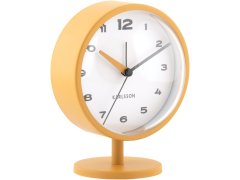 Budíky Karlsson Designové stolní hodiny s&nbsp;budíkem 6027YE