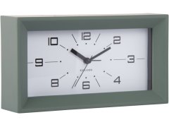 Budíky Karlsson Designové stolní hodiny s&nbsp;budíkem 6066GR