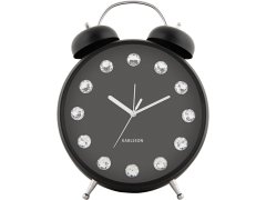 Budíky Karlsson Designový budík KA6019BK