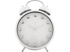 Budíky Karlsson Designový budík KA6019WH