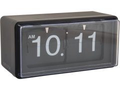 Budíky Karlsson Digitální stolní hodiny s&nbsp;nabíječkou smartphonů 6055BK
