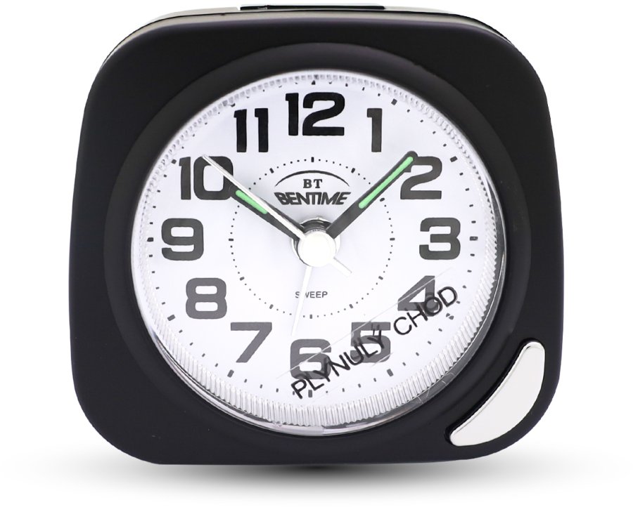 Budíky Bentime Budík s&nbsp;plynulým chodem NB47-BB07202BK-O - Hodiny a&nbsp;budíky Budíky