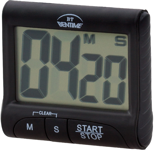 Budíky Bentime Digitální minutka NB03-TM08001BK - Hodiny a&nbsp;budíky Budíky