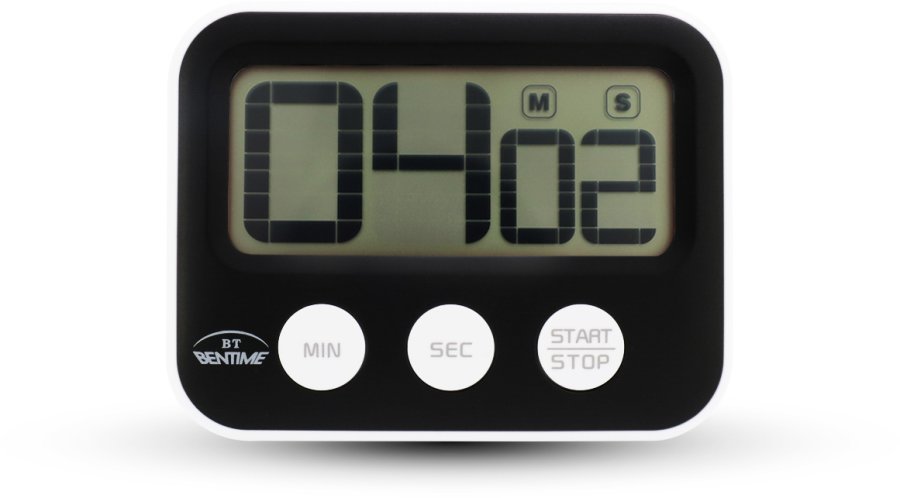 Budíky Bentime Digitální minutka NB47-TM08503BK-O
