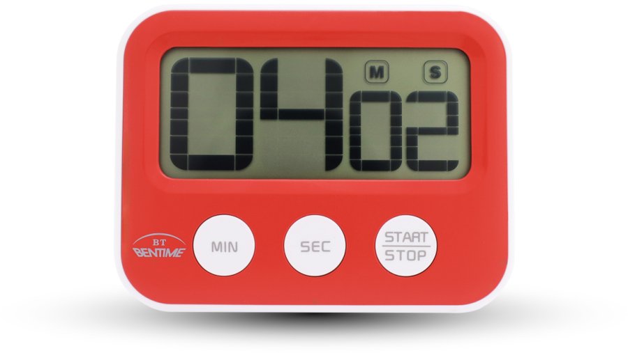 Budíky Bentime Digitální minutka NB47-TM08503RD-O - Hodiny a&nbsp;budíky Budíky