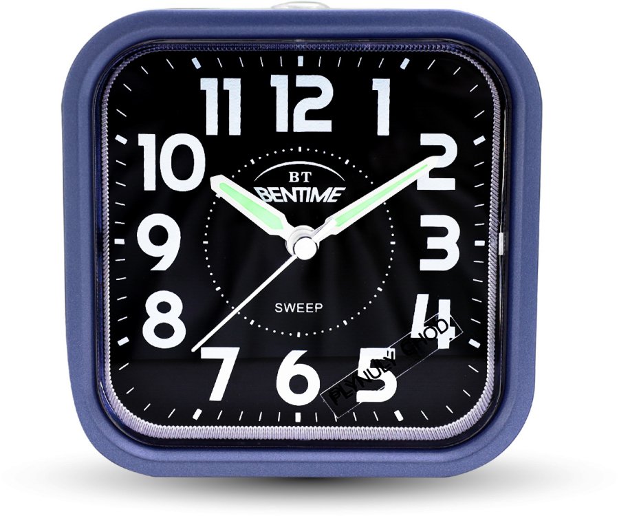 Budíky Bentime Budík s plynulým chodem NB50-BM09504BU-O