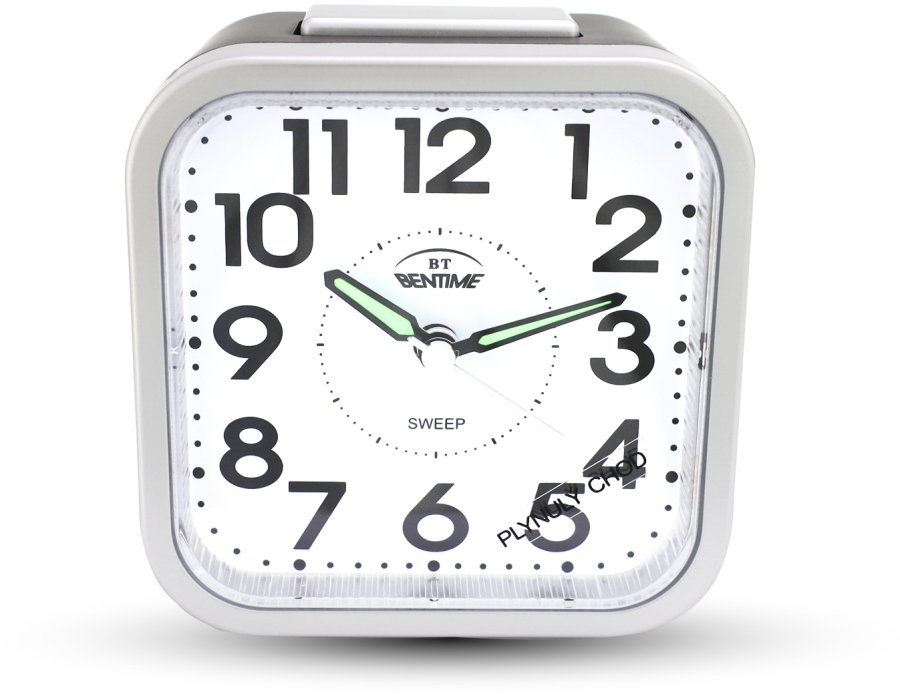 Budíky Bentime Budík s plynulým chodem NB51-BM09802GU-O